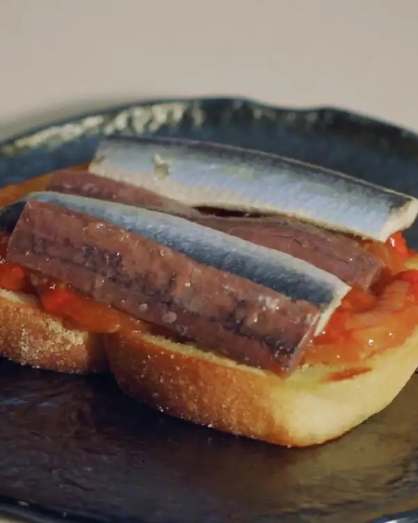 #1 Anchovies Matrimonio with Piperade