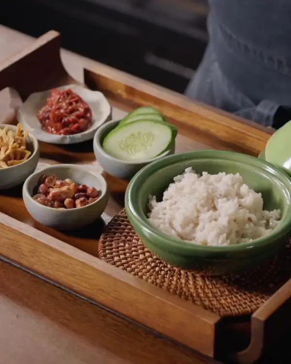 #10 Nasi Lemak with Sambal & Crispy Garnishes
