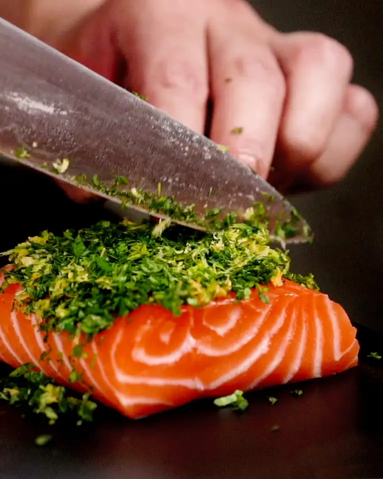 Fish preparation like a star chef