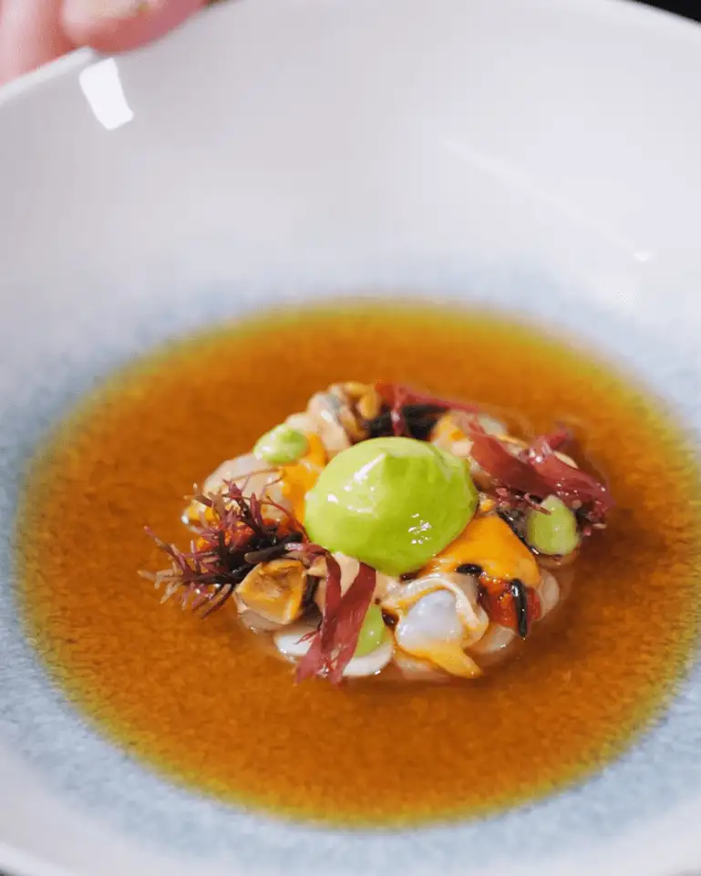 #4 Warm Crustacean Salad on a Seabed
