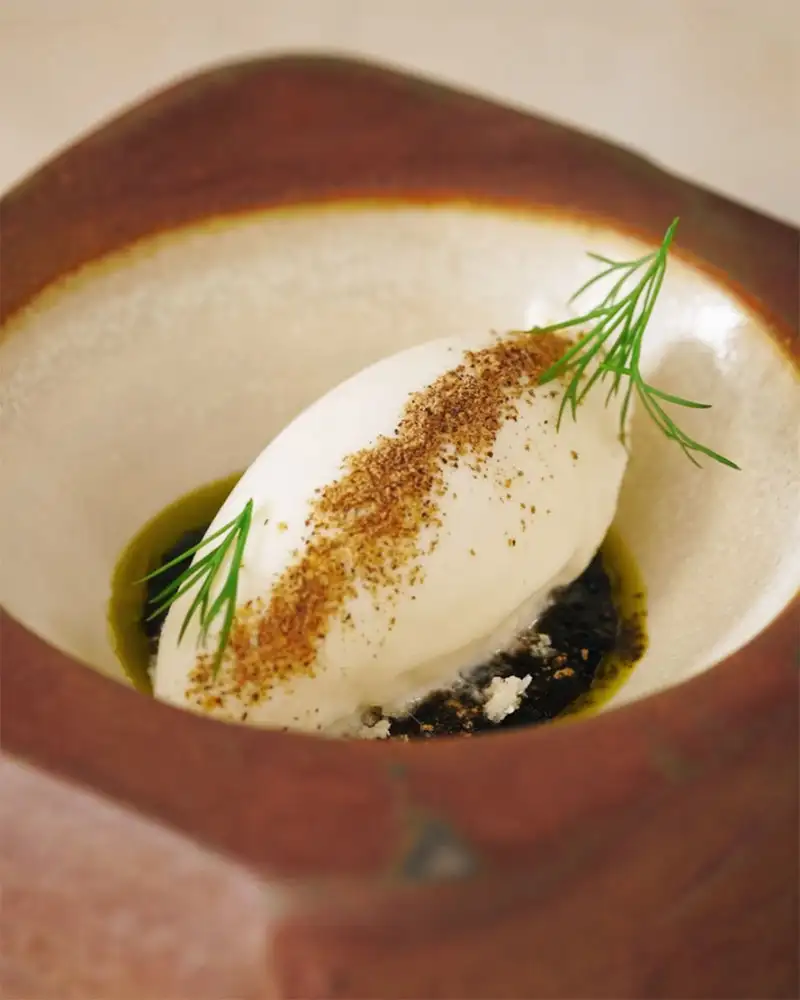 #11 Fior di Latte Ice Cream & Plating
