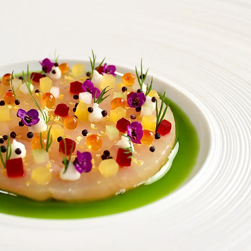 creation thumb for Smoked Trout Carpaccio & Beets