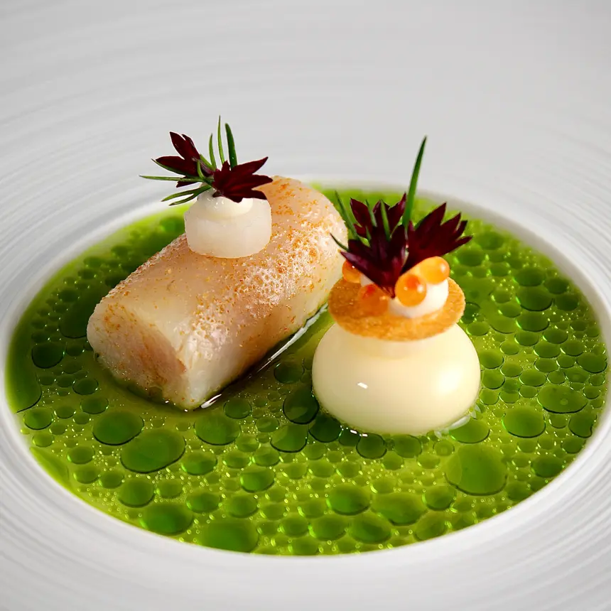 creation thumb for Smoked Trout/Horseradish/Daikon/Celery