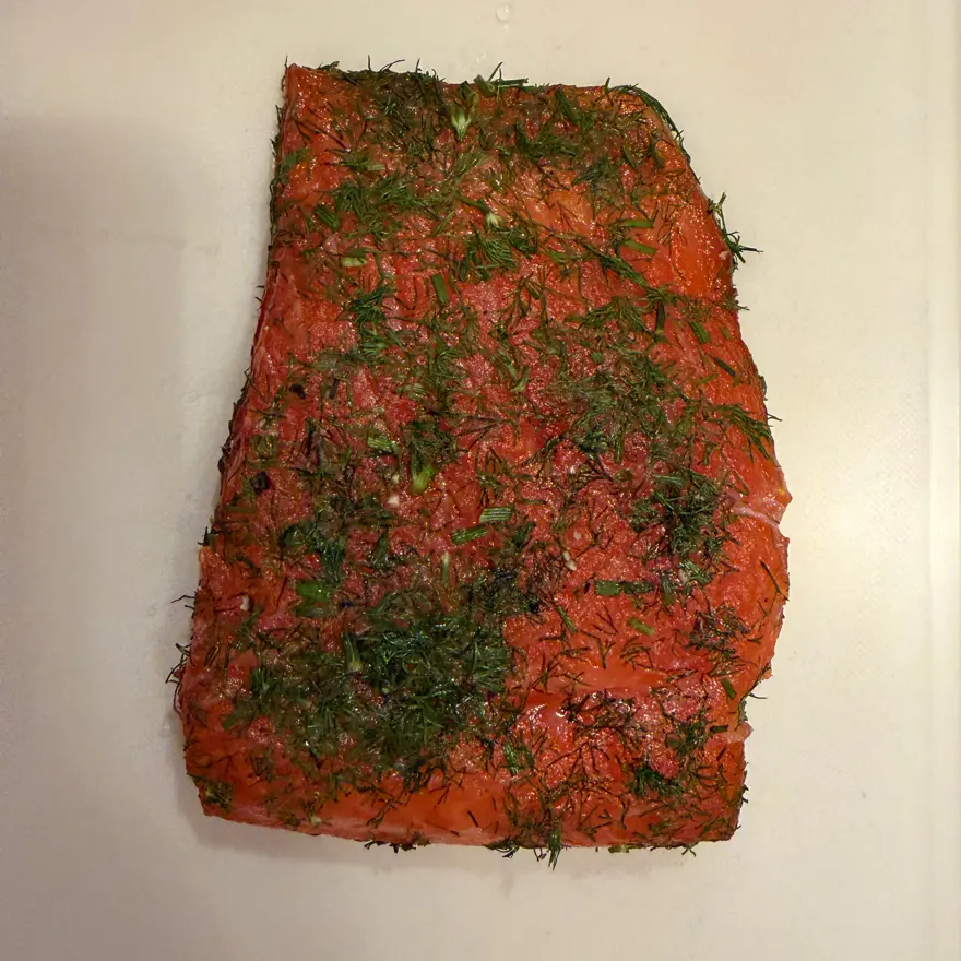 creation thumb for Gravlax aus Forelle