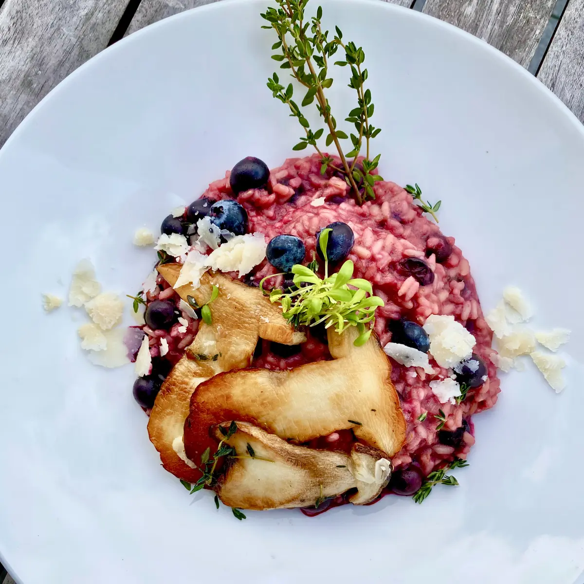 creation thumb for Rote-Bete-Risotto
