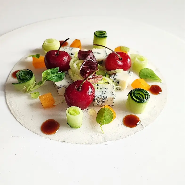 creation thumb for Modern salad: Veil granny apple gel