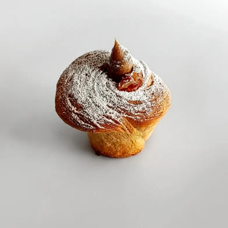 creation thumb for Cruffin aux amandes, fève tonka et orange