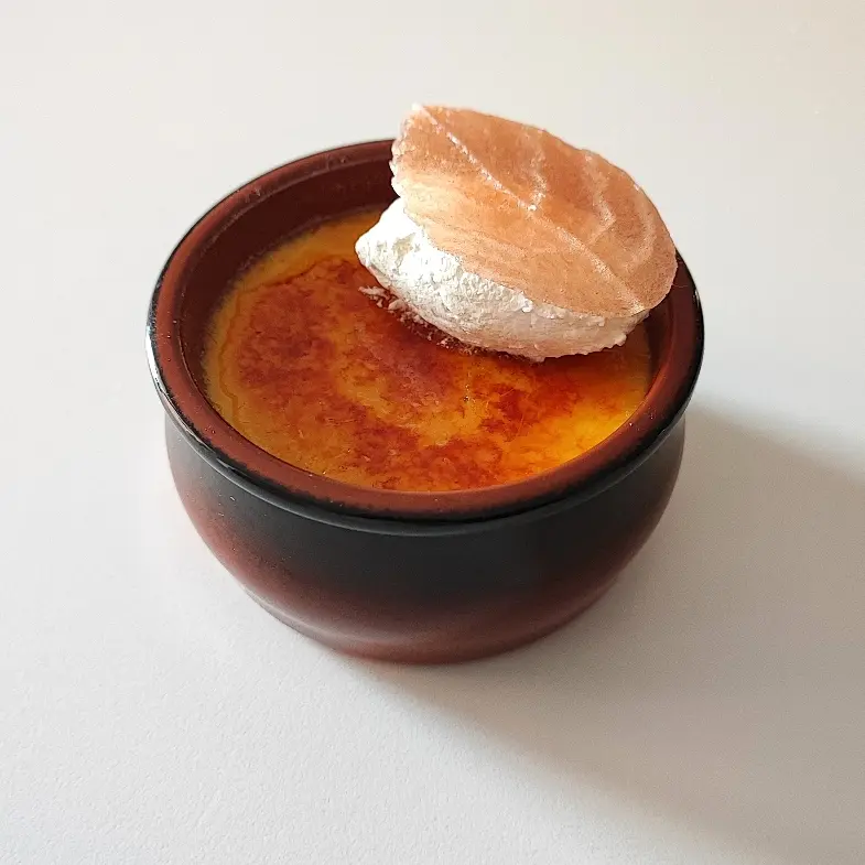 creation thumb for Blood Orange Crème Brûlée