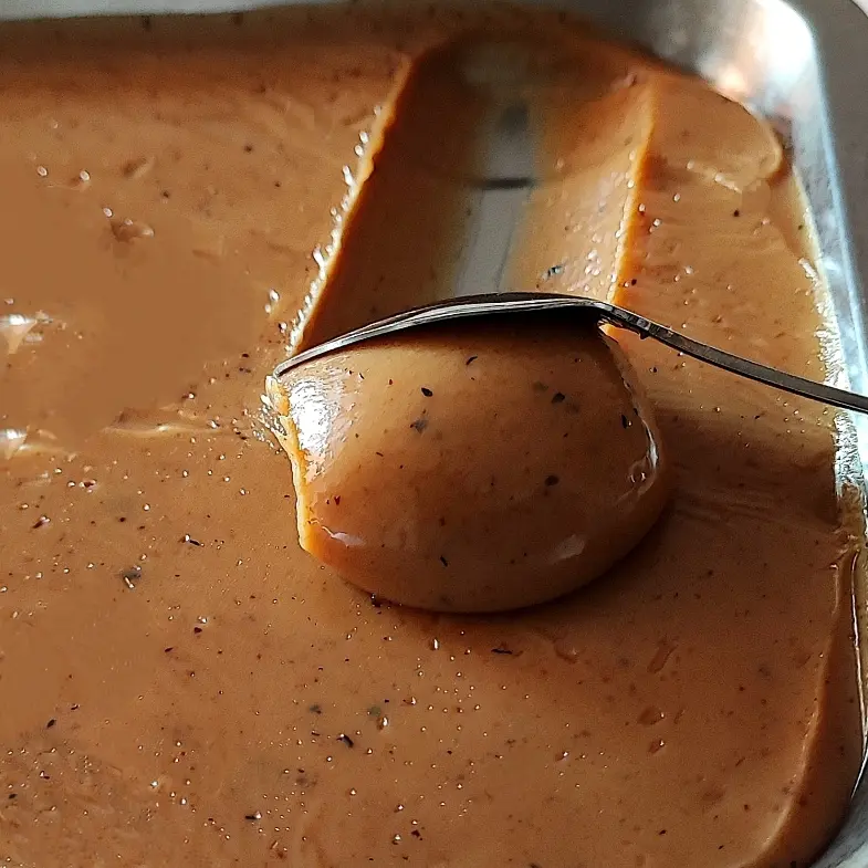 creation thumb for Toasted almond and tonka bean ganache