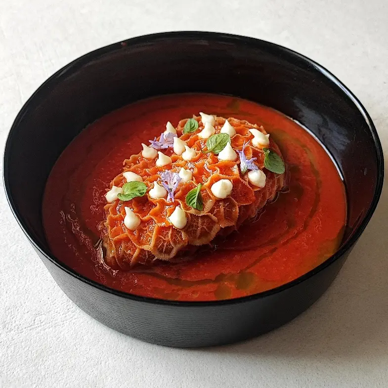 creation thumb for Alveolo of Tripe sous vide
