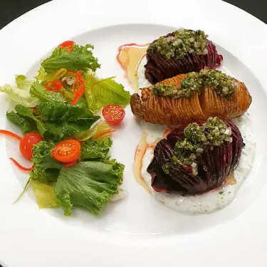 creation thumb for Hassle back beetroot and potato