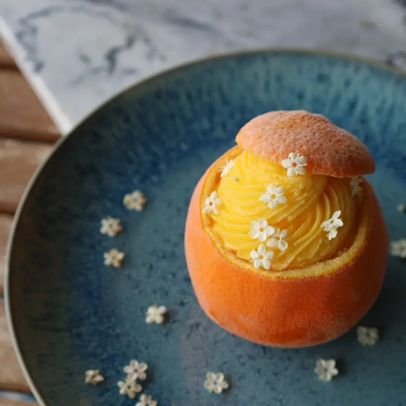 creation thumb for Frozen Orange with Orange Sorbet