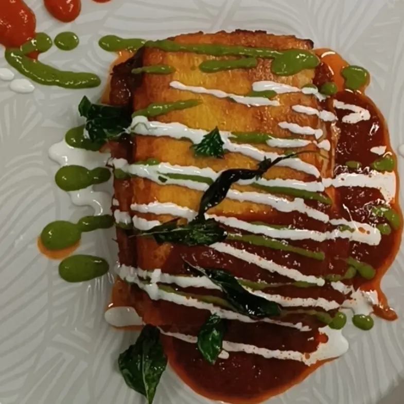 creation thumb for PARMIGIANA DI MELANZANE IN CROSTA DI PANE