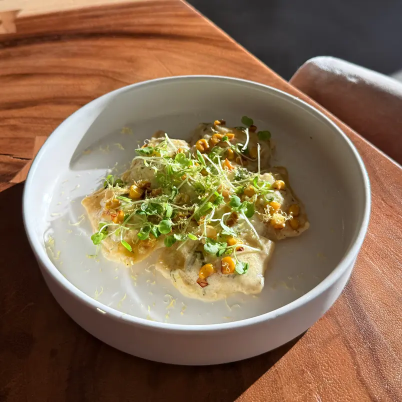 creation thumb for Corn Agnolotti