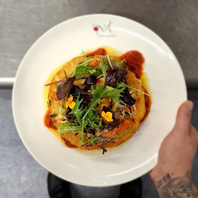 creation thumb for Cauliflower Toast | Vegetable Apples | Tomato Sauce