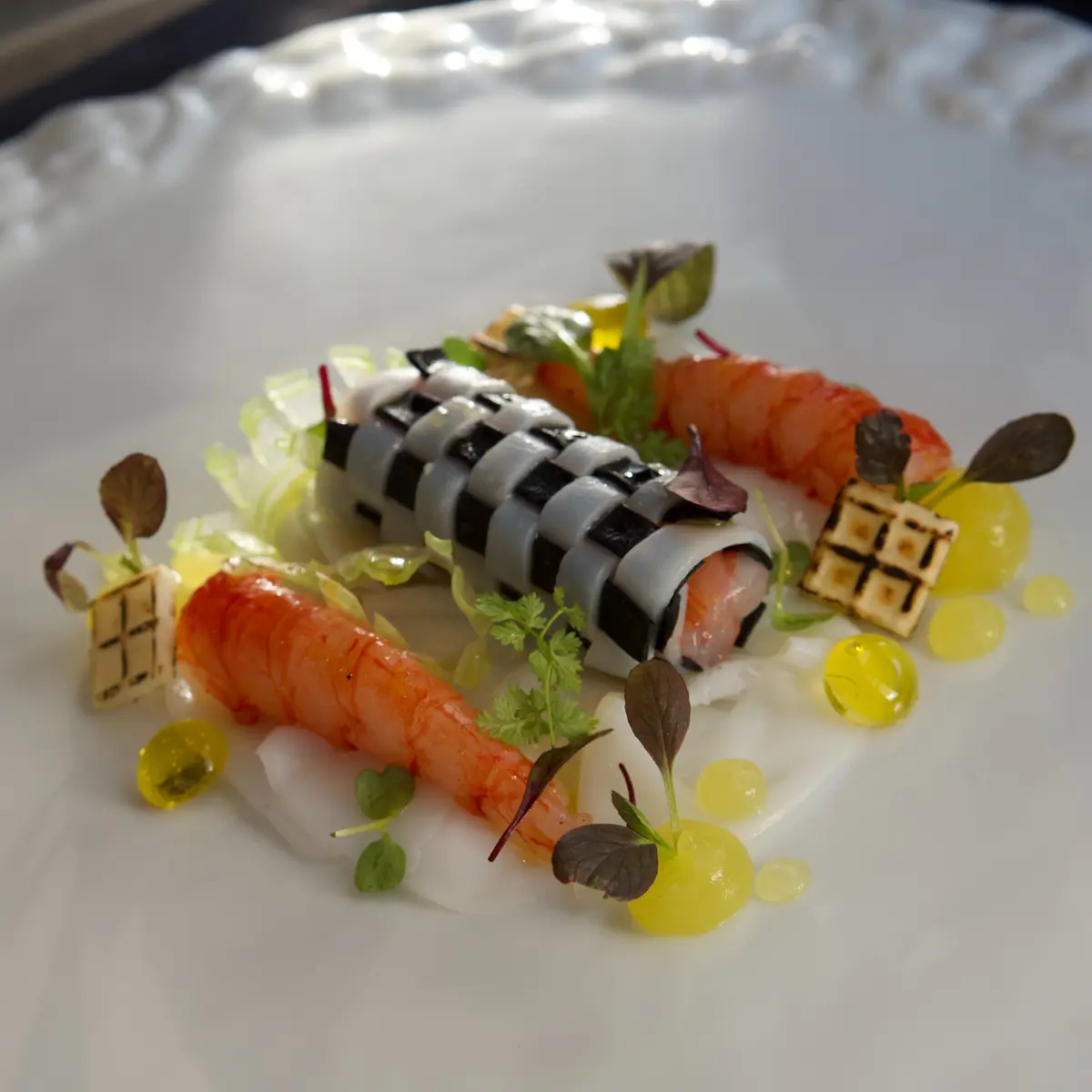 creation thumb for Piatto di Crudo di Gambero Rosso