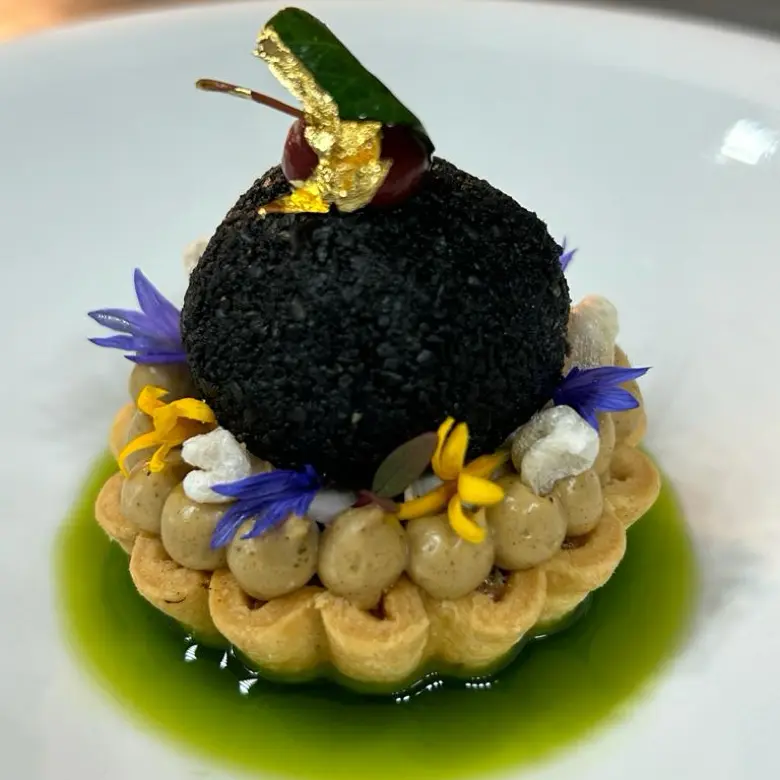 creation thumb for Foie Gras/ Steinpilze /Feigen Öl /