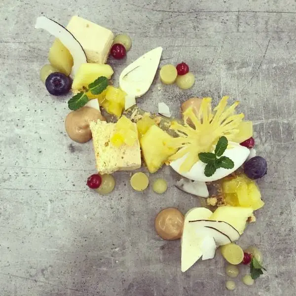 creation thumb for ❛ T R U E L O V E ❜ geht durch den magen ♡ #pineapple #nougat #coconut und jede menge #love .