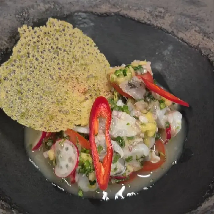 creation thumb for Shrimp and Mango Ceviche
