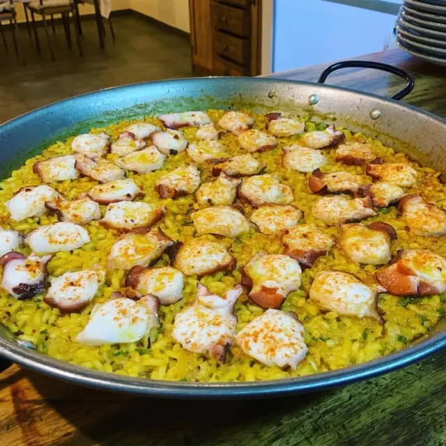 creation thumb for Octopus Paella.