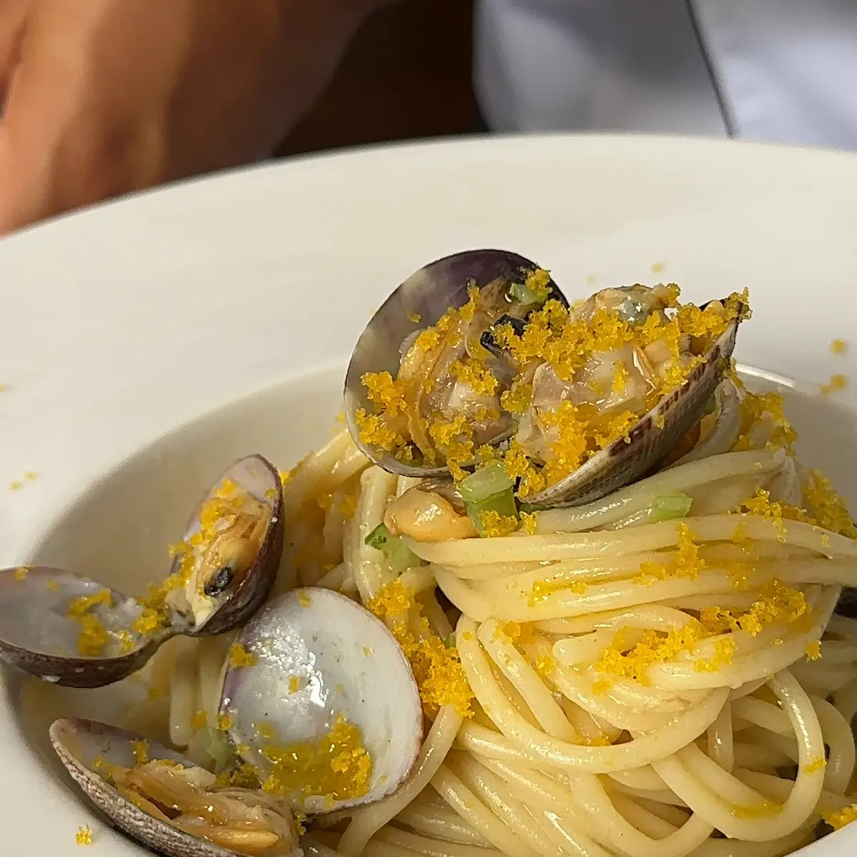 creation thumb for Spaghetti Vongole e Bottarga