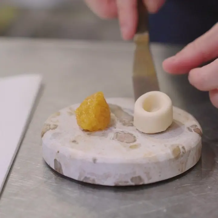 creation thumb for Foie gras Semifreddo & apricot jam