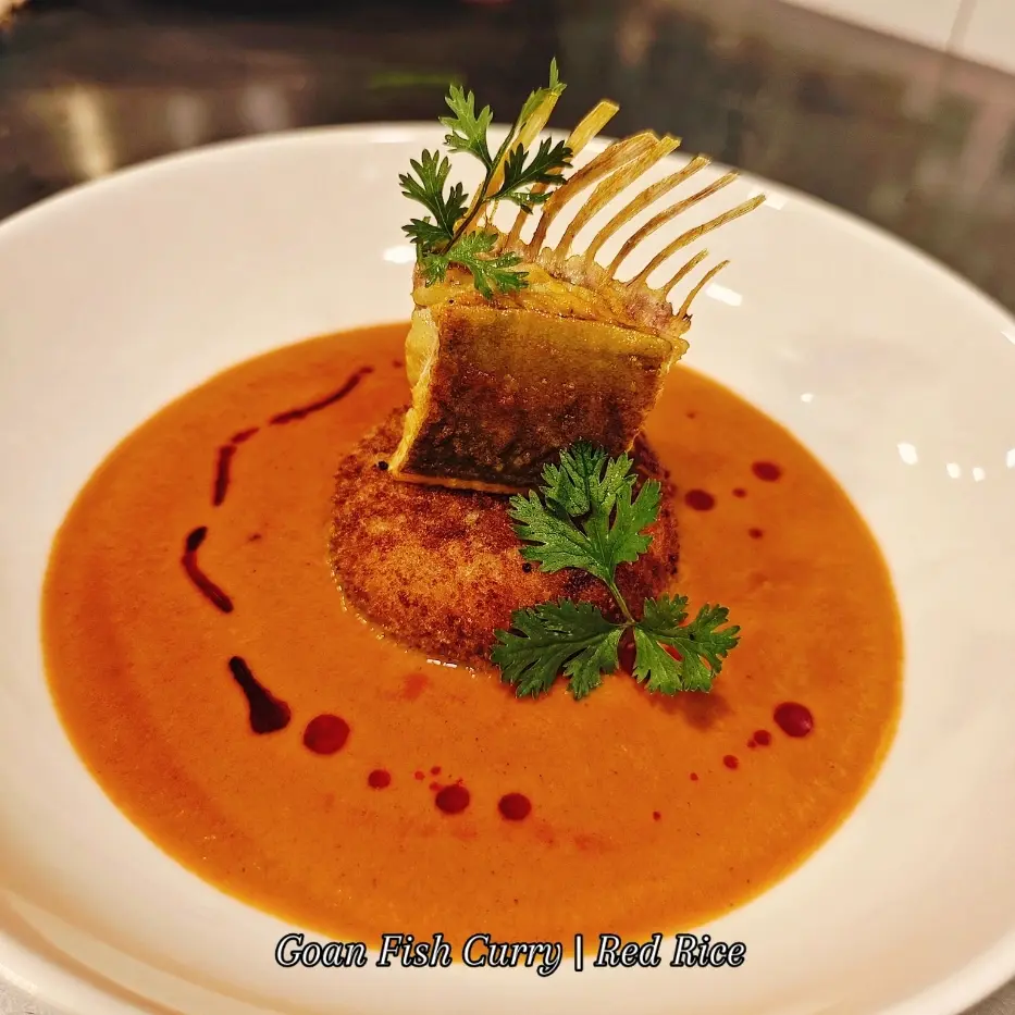 creation thumb for Goan Pomfret Curry | Red Rice Crunch