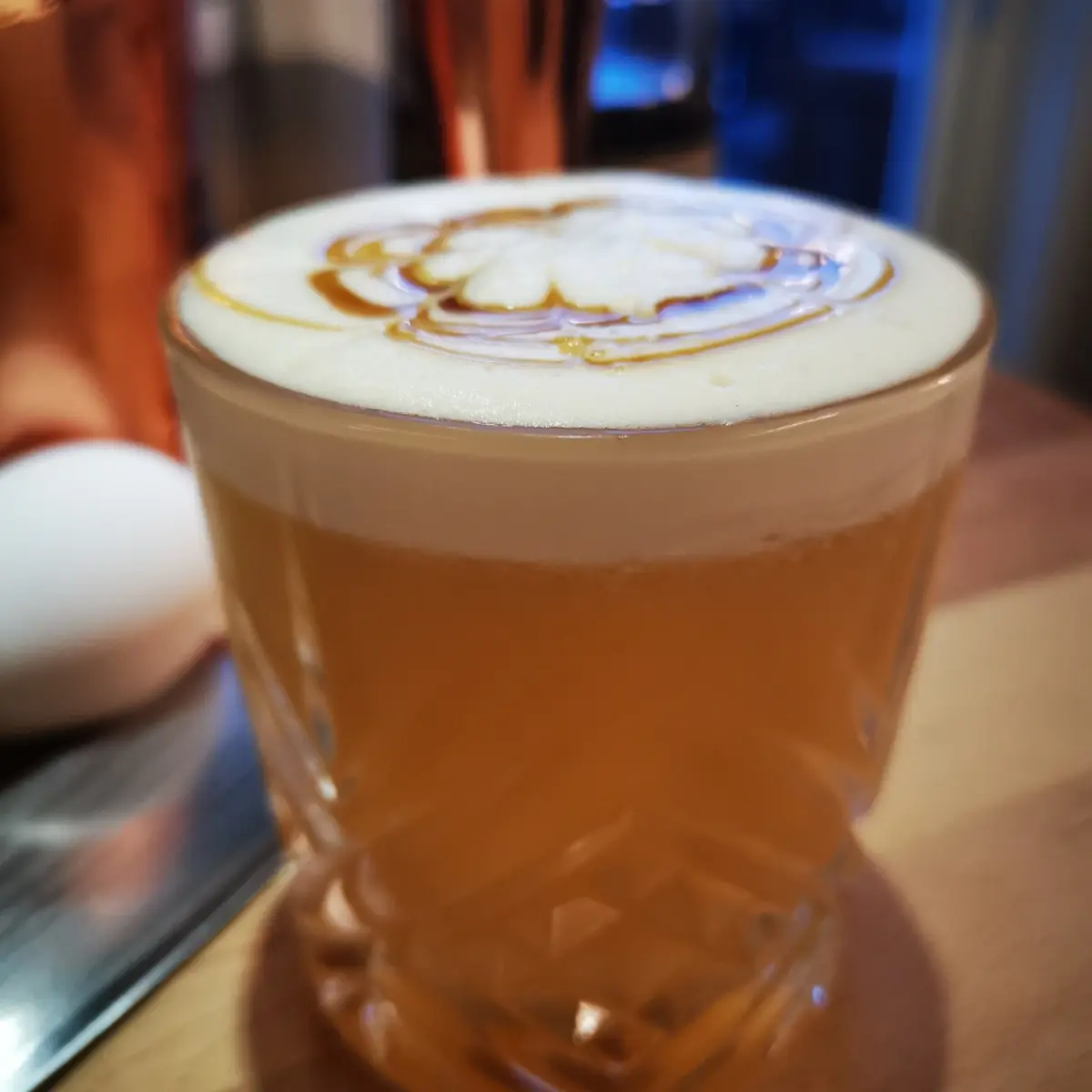 creation thumb for Mezcal pineapple sour 
