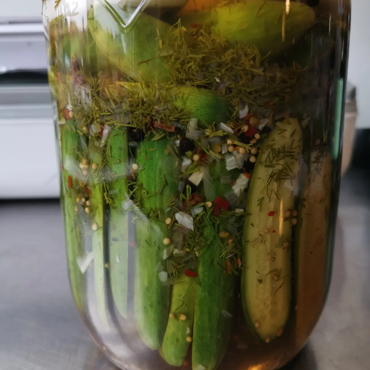 creation thumb for Homemade Pickles.