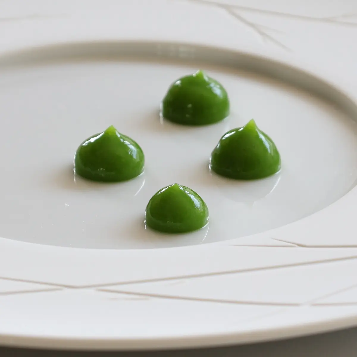creation thumb for Pea gel made from pea pods🫛