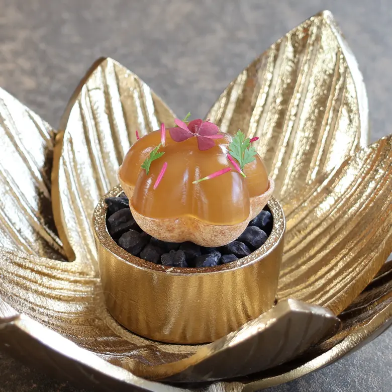 creation thumb for Buckwheat & mushrooms tartelette