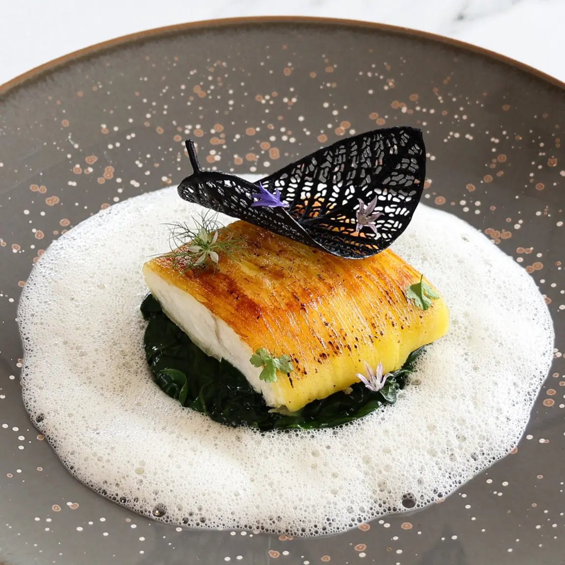 creation thumb for Turbot in potato coat
