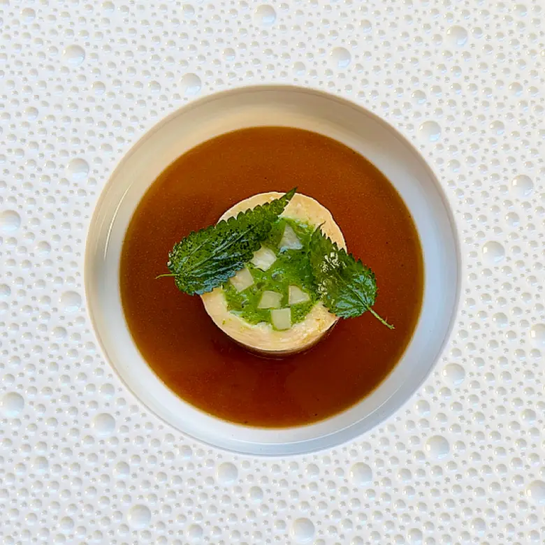 creation thumb for Chicken / King oyster mushrooms / Nettle 🐓🍄