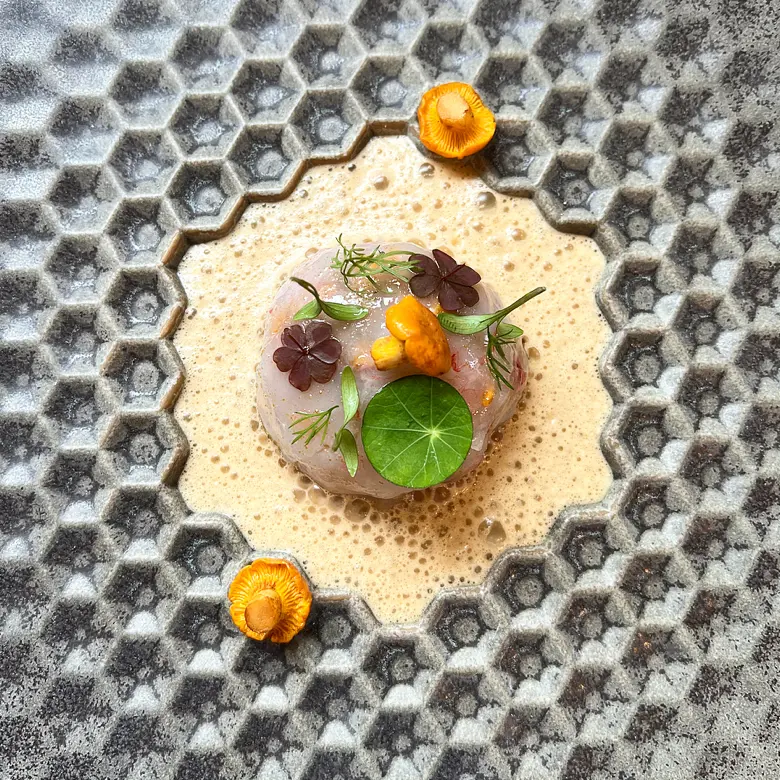 creation thumb for Norway lobster with chanterelles