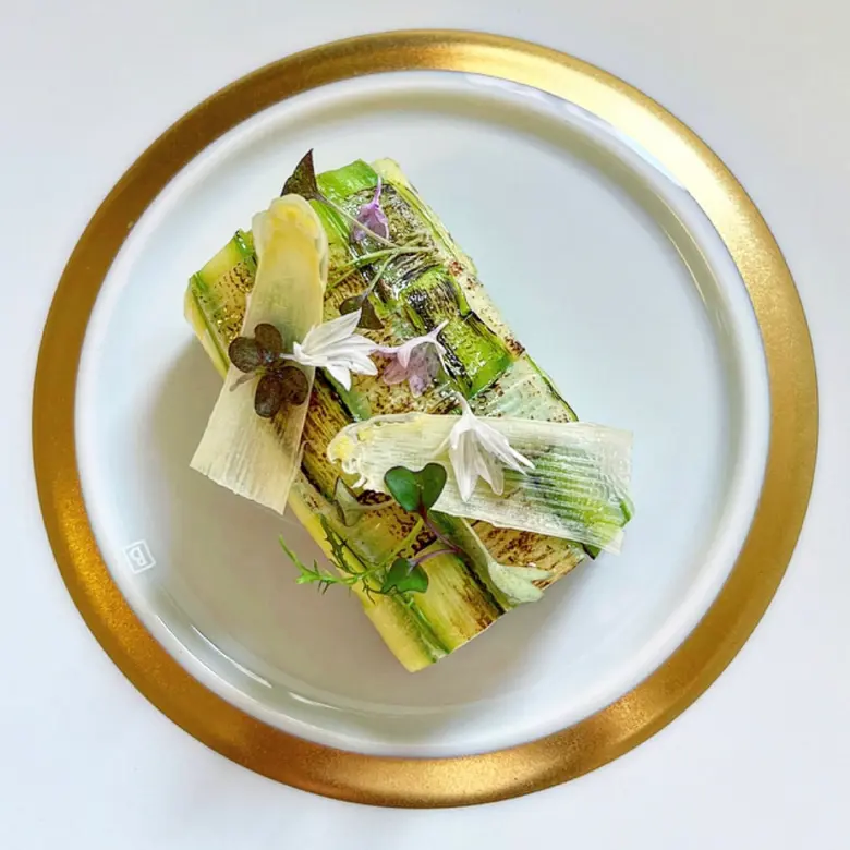 creation thumb for Turbot fish in asparagus coat 🐟 
