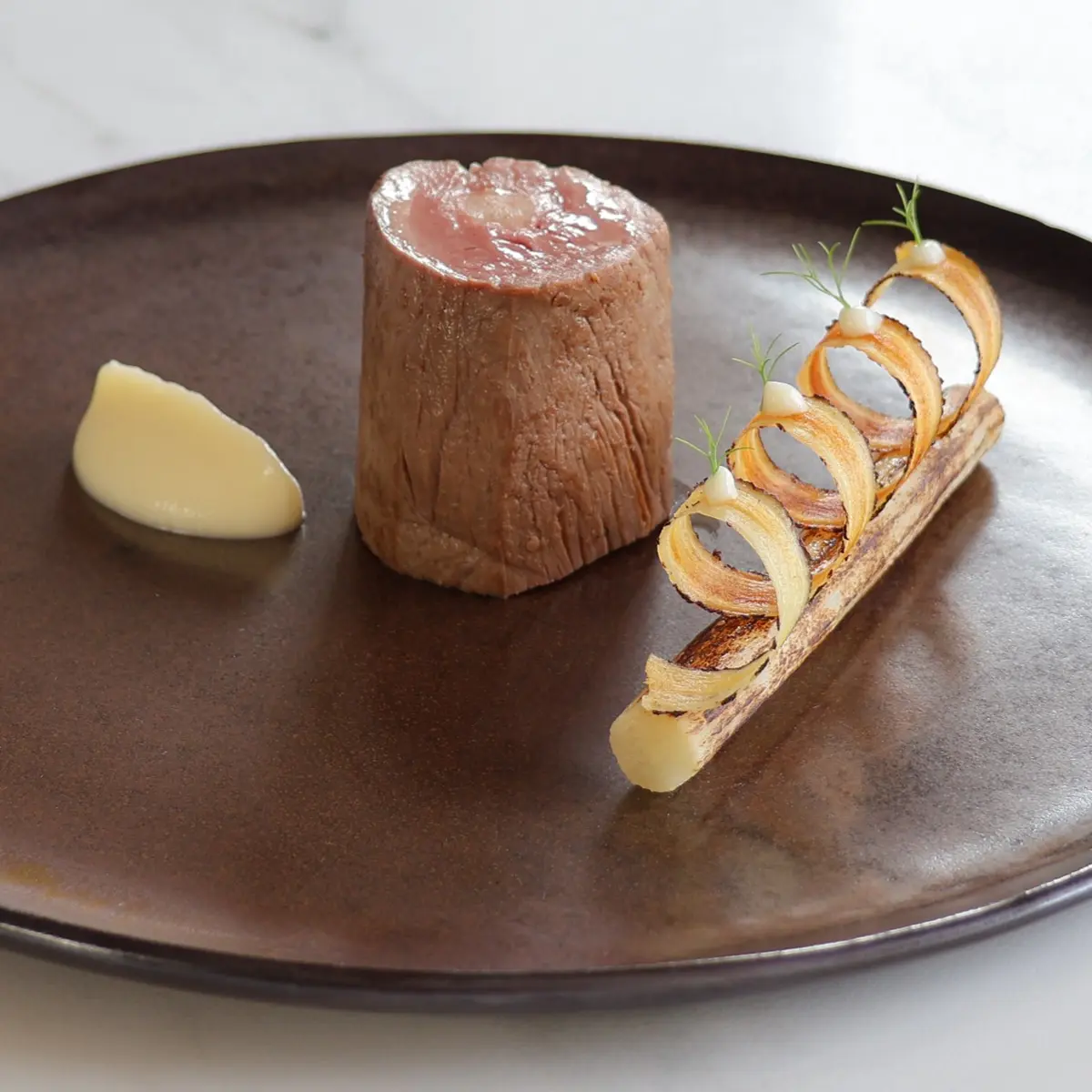 creation thumb for Veal fillet with salsify