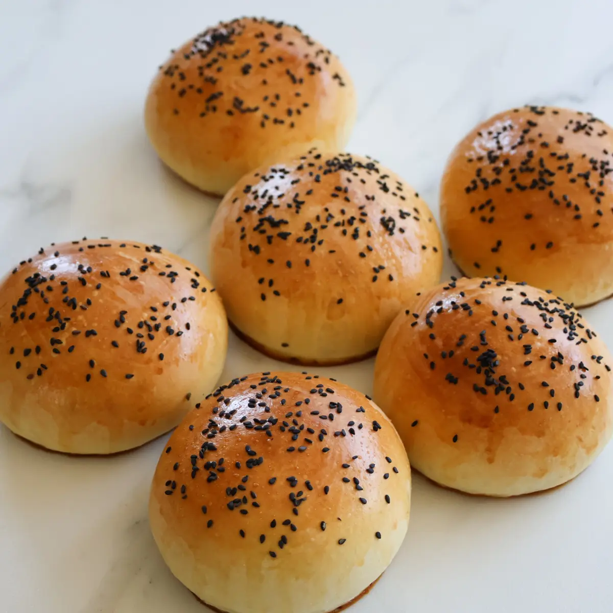 Homemade Brioche Burger Buns 🍔