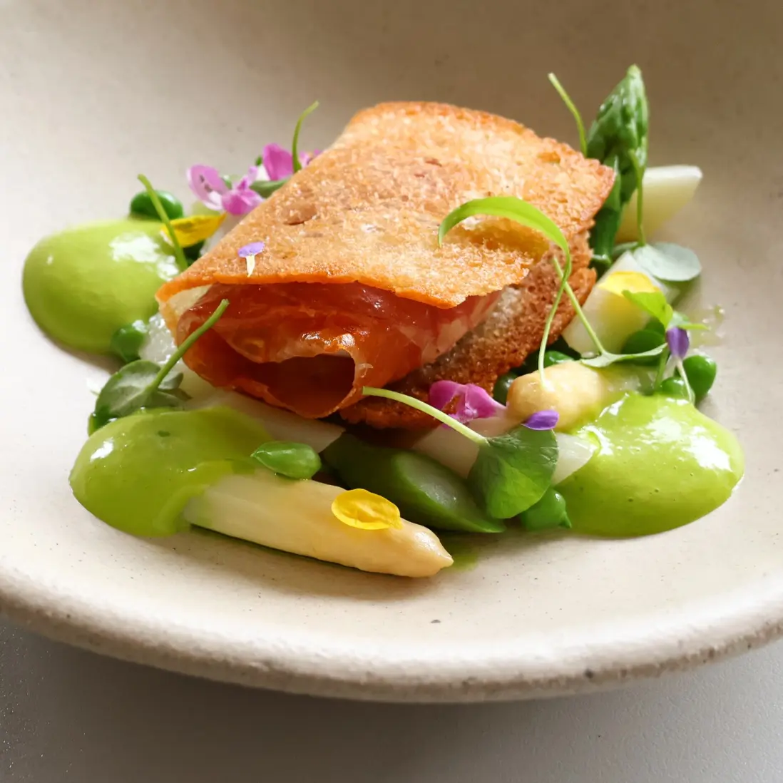 creation thumb for Crispy Wrapped Poached Egg with Prosciutto