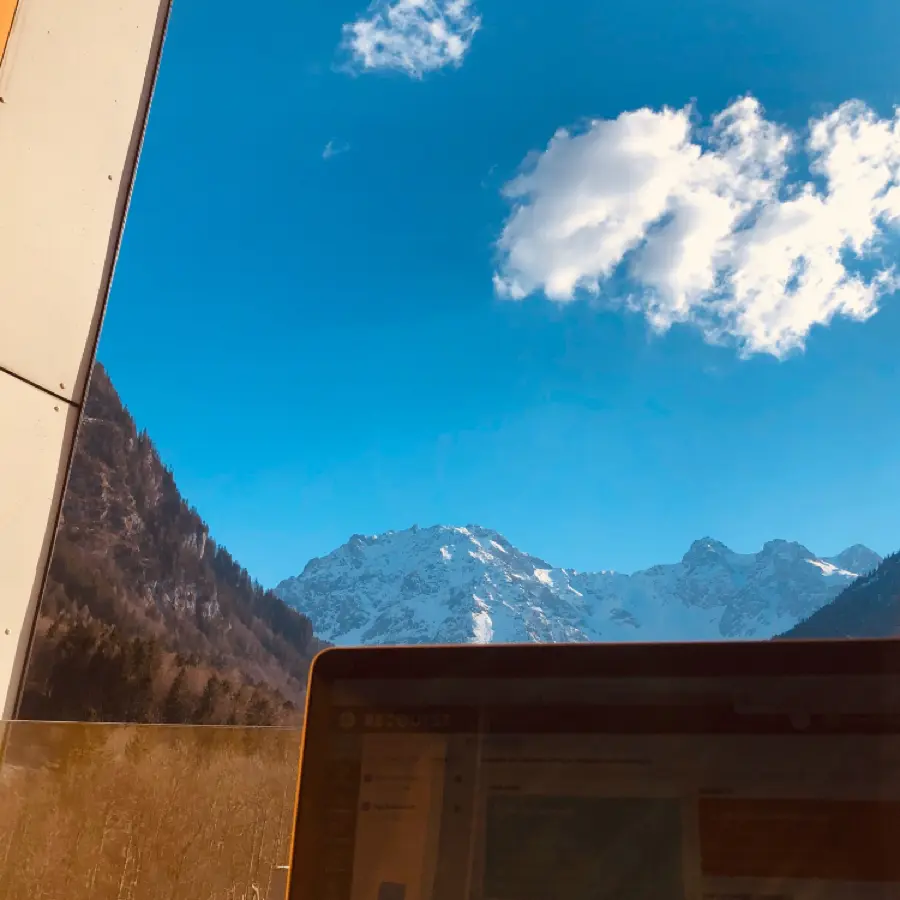 creation thumb for work with a view😍