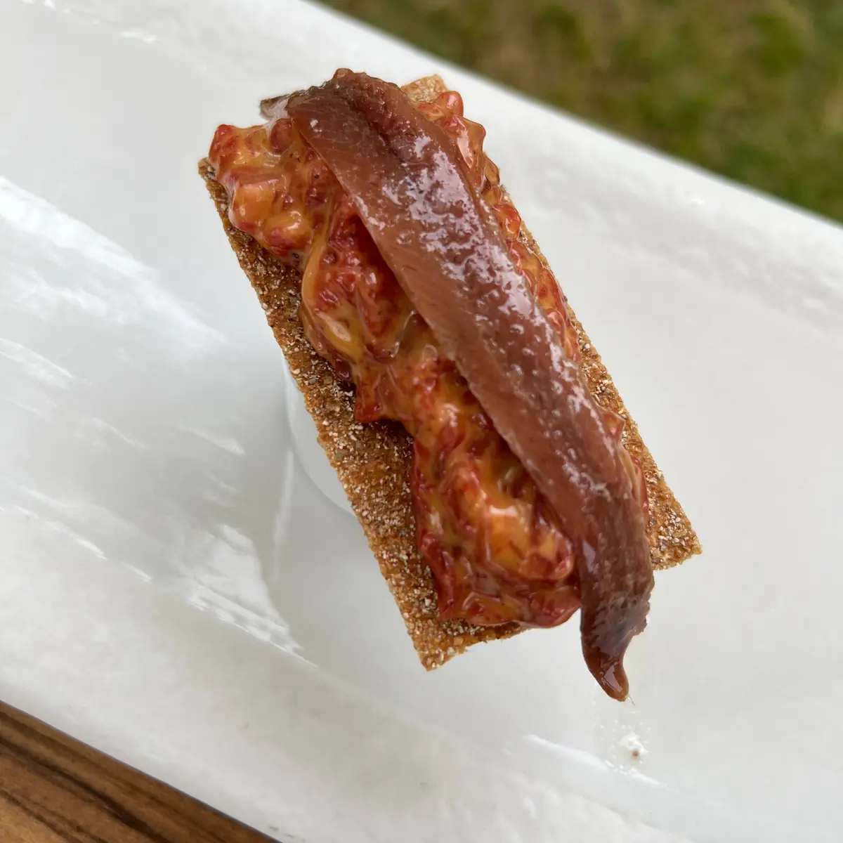creation thumb for Steak Tartare & Anchovy Bite