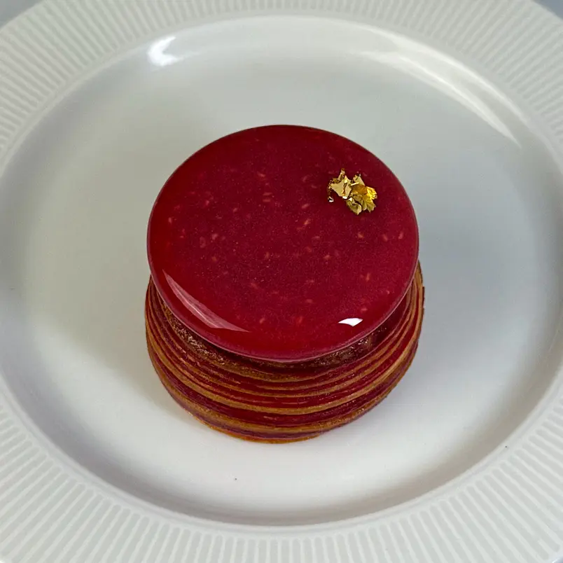creation thumb for Raspberry & Mascarpone Croissant
