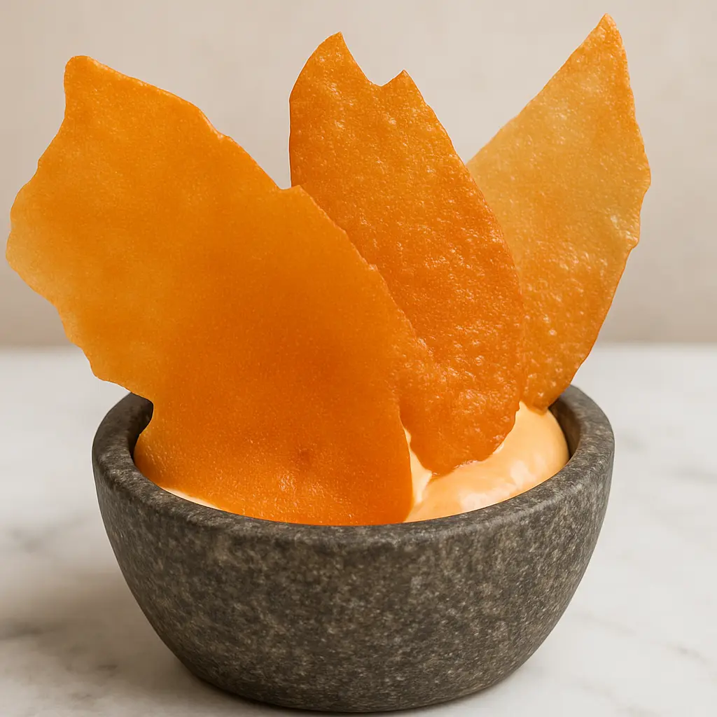 creation thumb for Paprika Rice Cracker with Paprika Dip