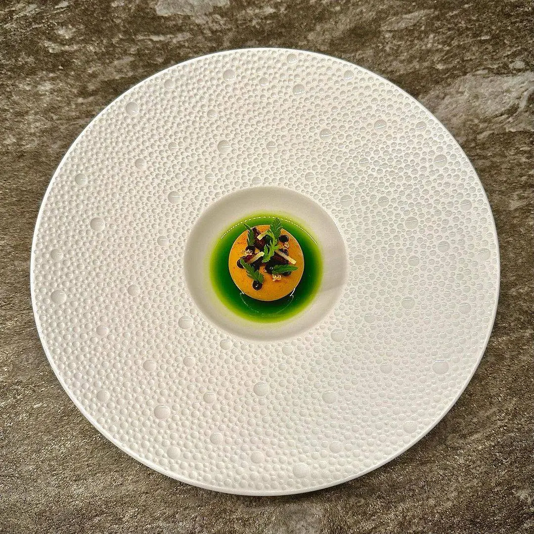 creation thumb for Yogurt Mousse|Blueberry|Sweet Dandelion|White Chocolate