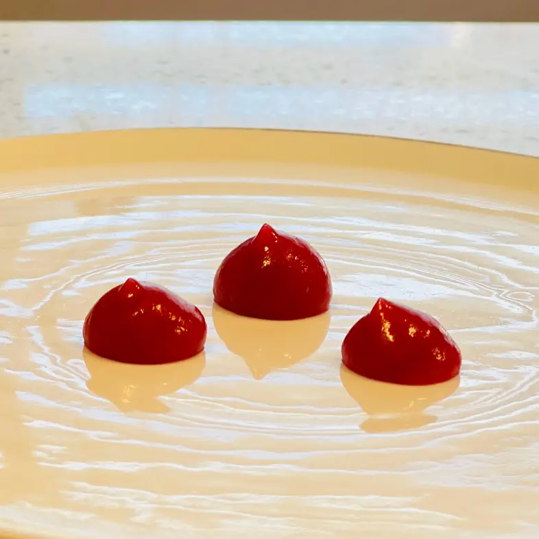 creation thumb for Red fruits and wine gel 