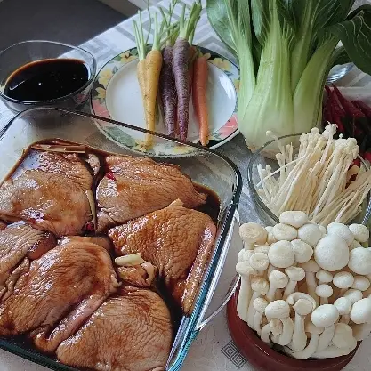 creation thumb for Sovracoscie di pollo in salsa teriaky 
