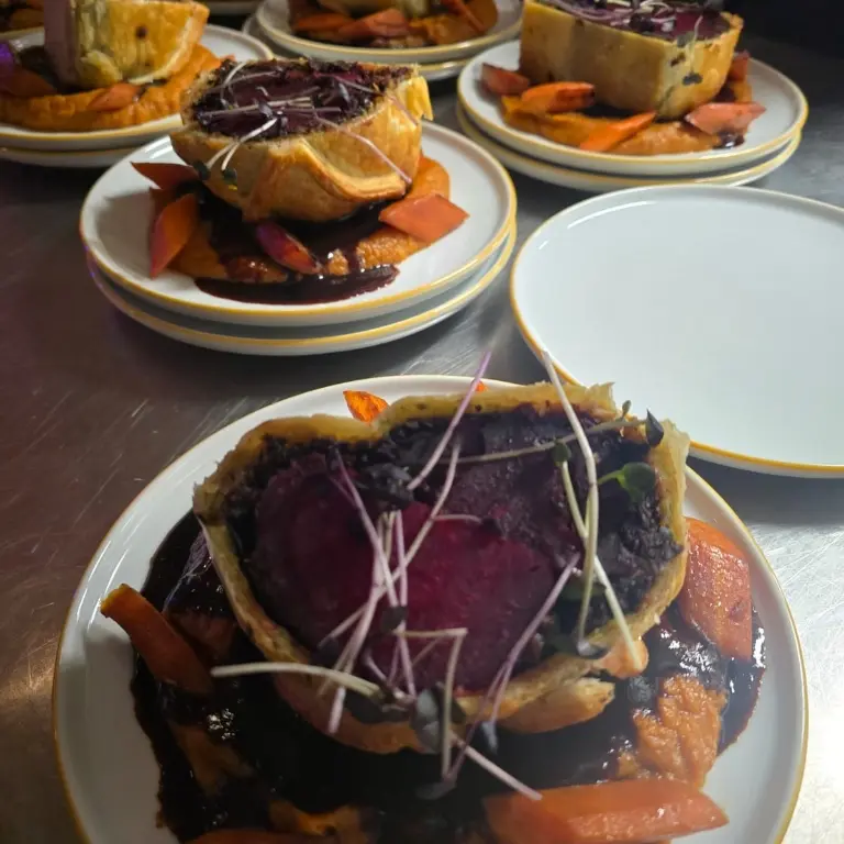 creation thumb for Rote Rüben Wellington Vegetarisch 
