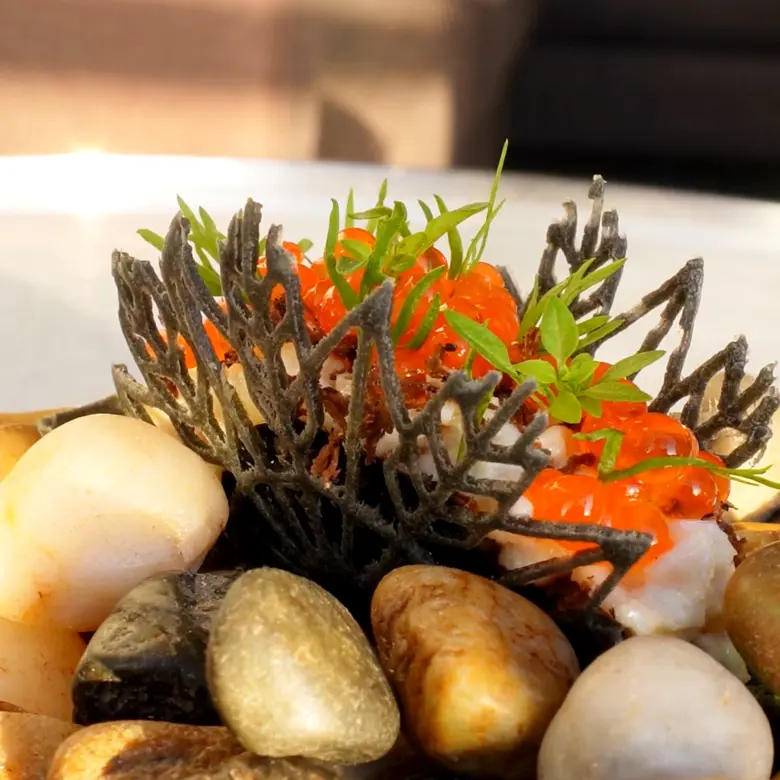 creation thumb for Guscio di Taco al Tartufo e Carbone (Tuile)