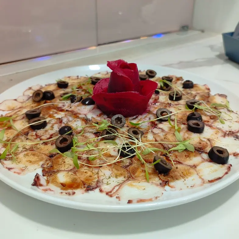 creation thumb for Carpaccio de Pulpo