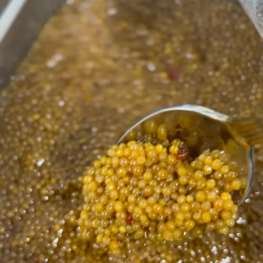 creation thumb for Lemongrass-pickled mustard seeds