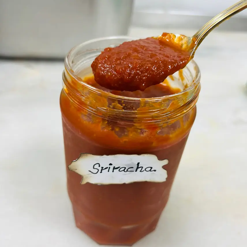 creation thumb for Homemade Sriracha Sauce